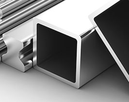 Polished Ornamental Stainless Steel Square Tube